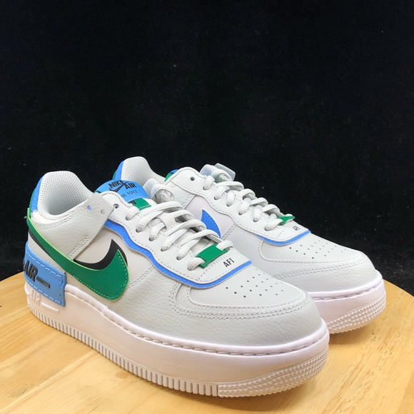 Nike Air Force 1 Shadow 'Photon Dust Malachite' [CI0919-004] Women's Sizes - Picture 5 of 9
